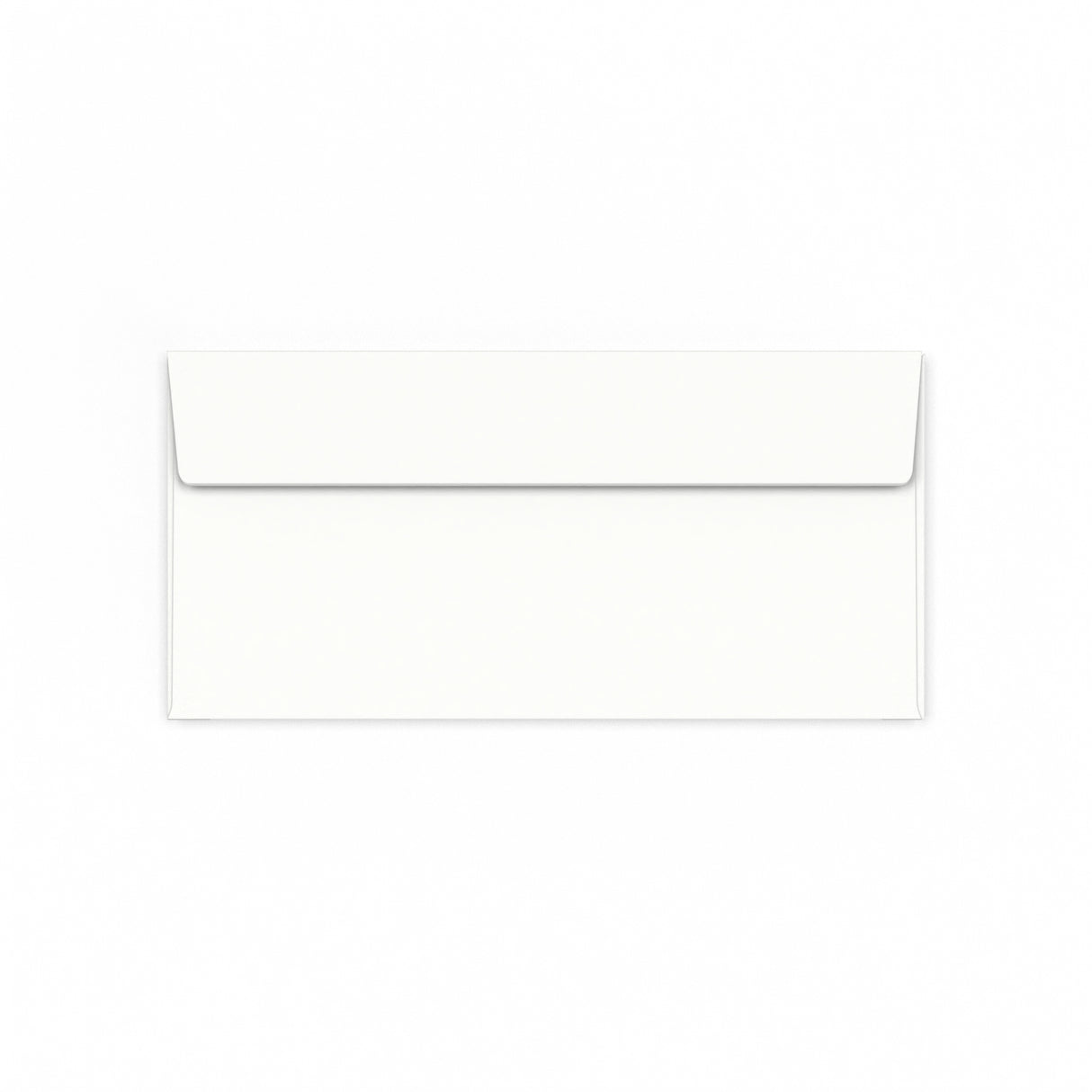 Weißer Laser-bedruckbarer Briefumschlag 110x220 mm (DL)