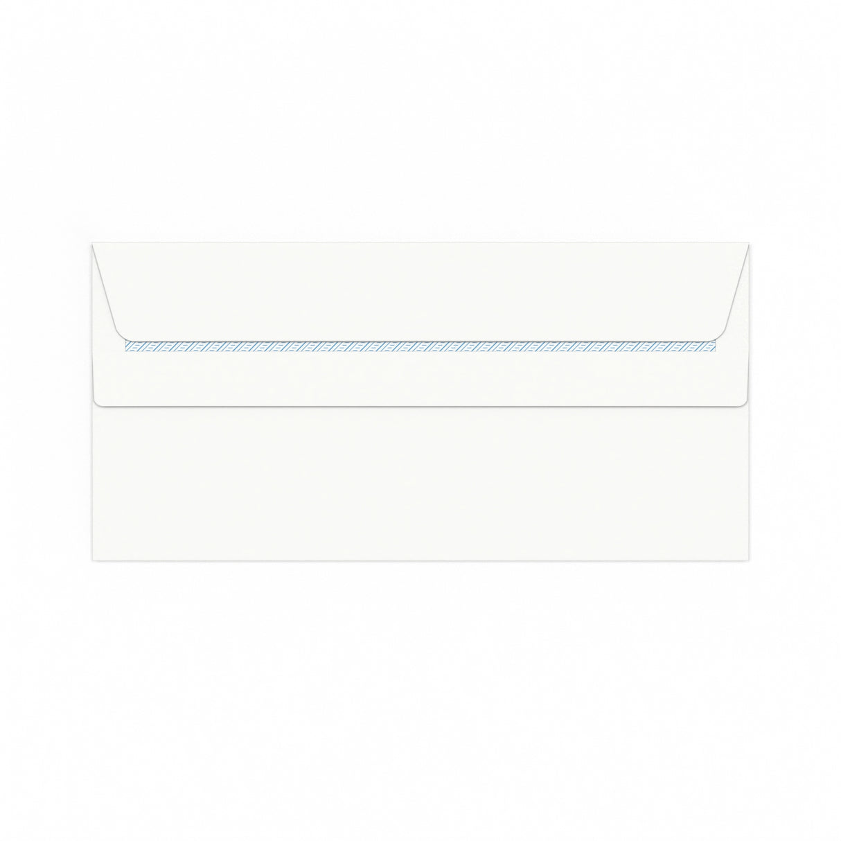 DIN Lang Weißer Briefumschlag mit Innendruck 100GSM (110 x 220mm)