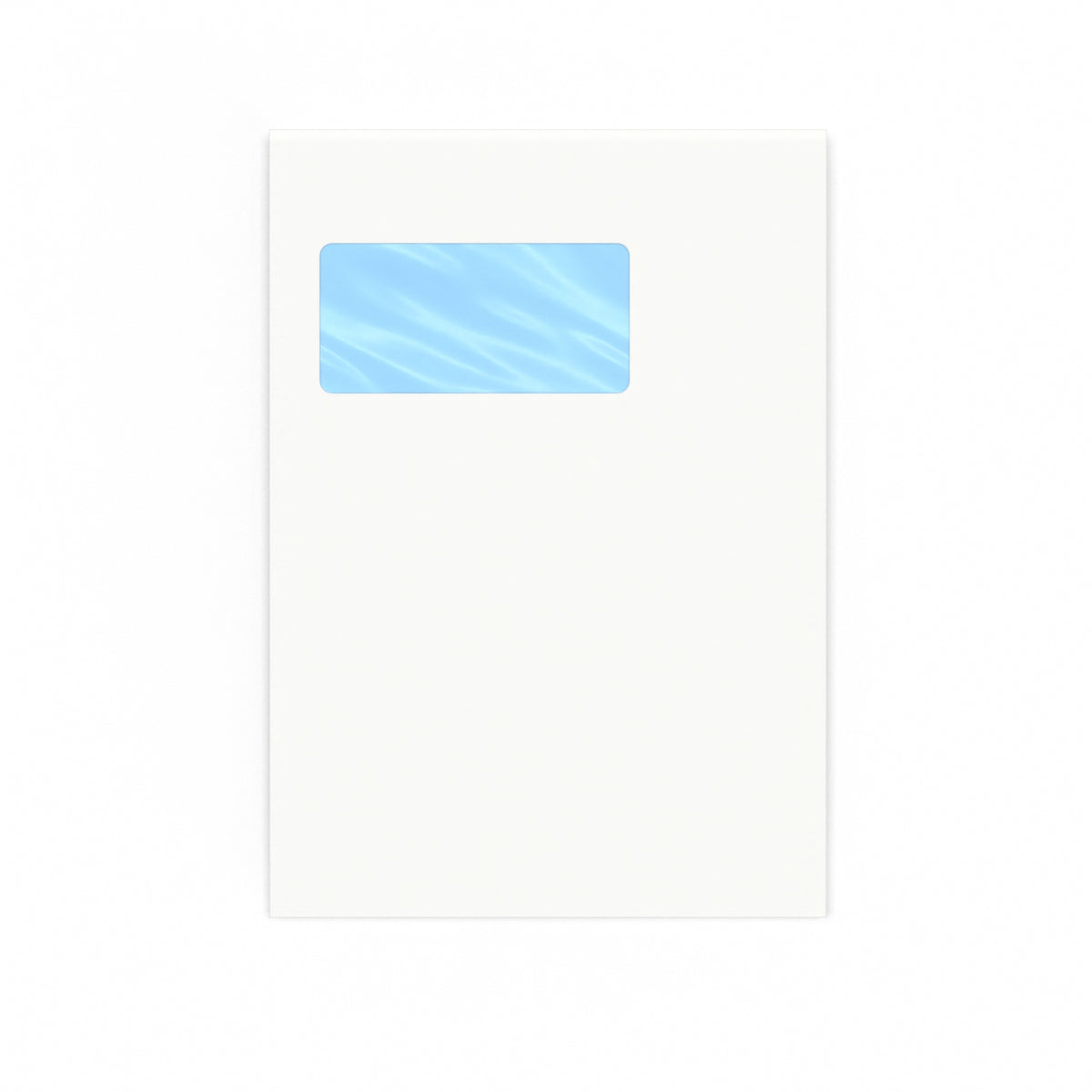Weißer Briefumschlag mit Fenster 229x162 mm (DIN C5)