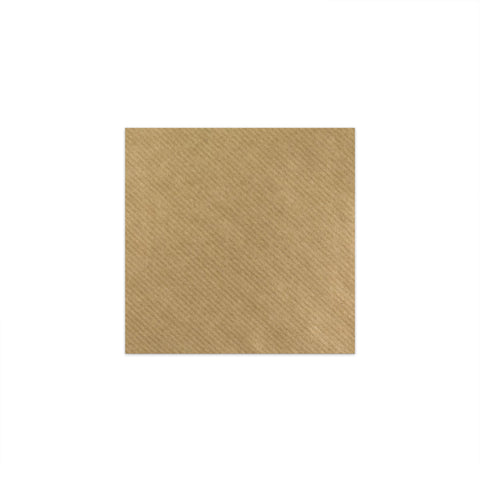 Gerippter Kraftpapier-Briefumschlag 116x116 mm