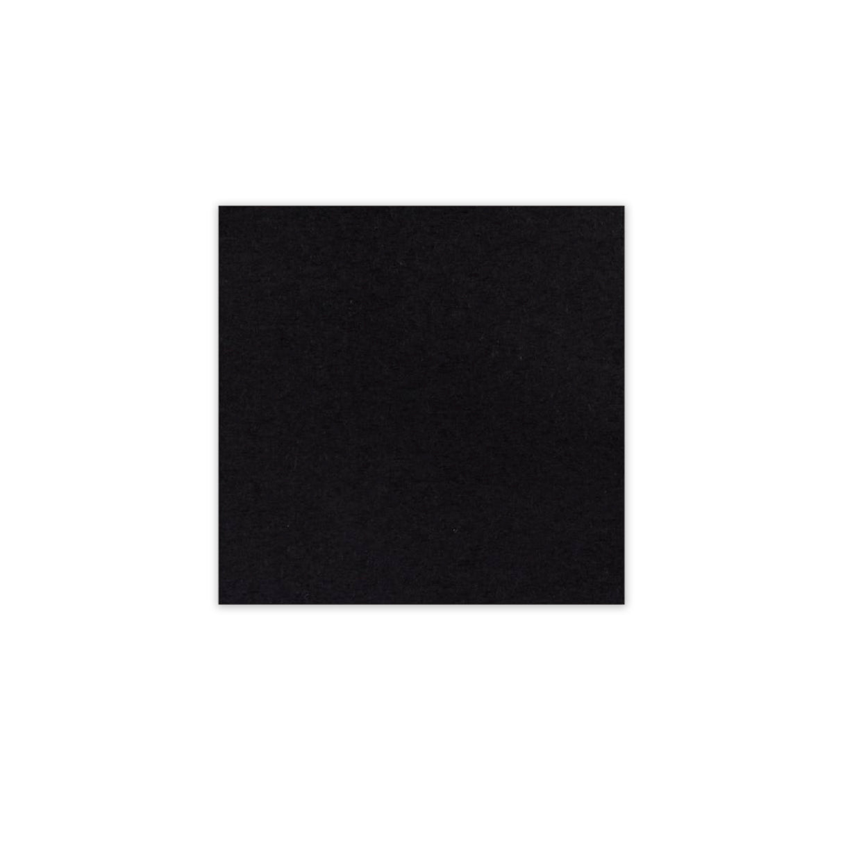 Schwarzer Briefumschlag 100x100 mm