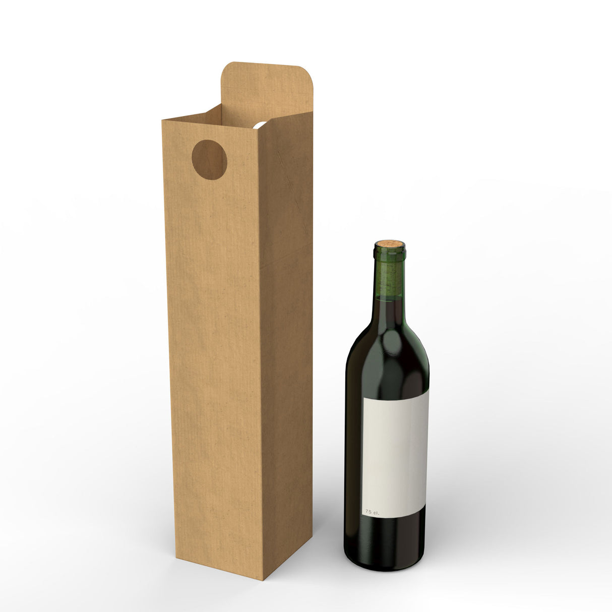 Weinkarton für Weinflaschen (75 cl.)