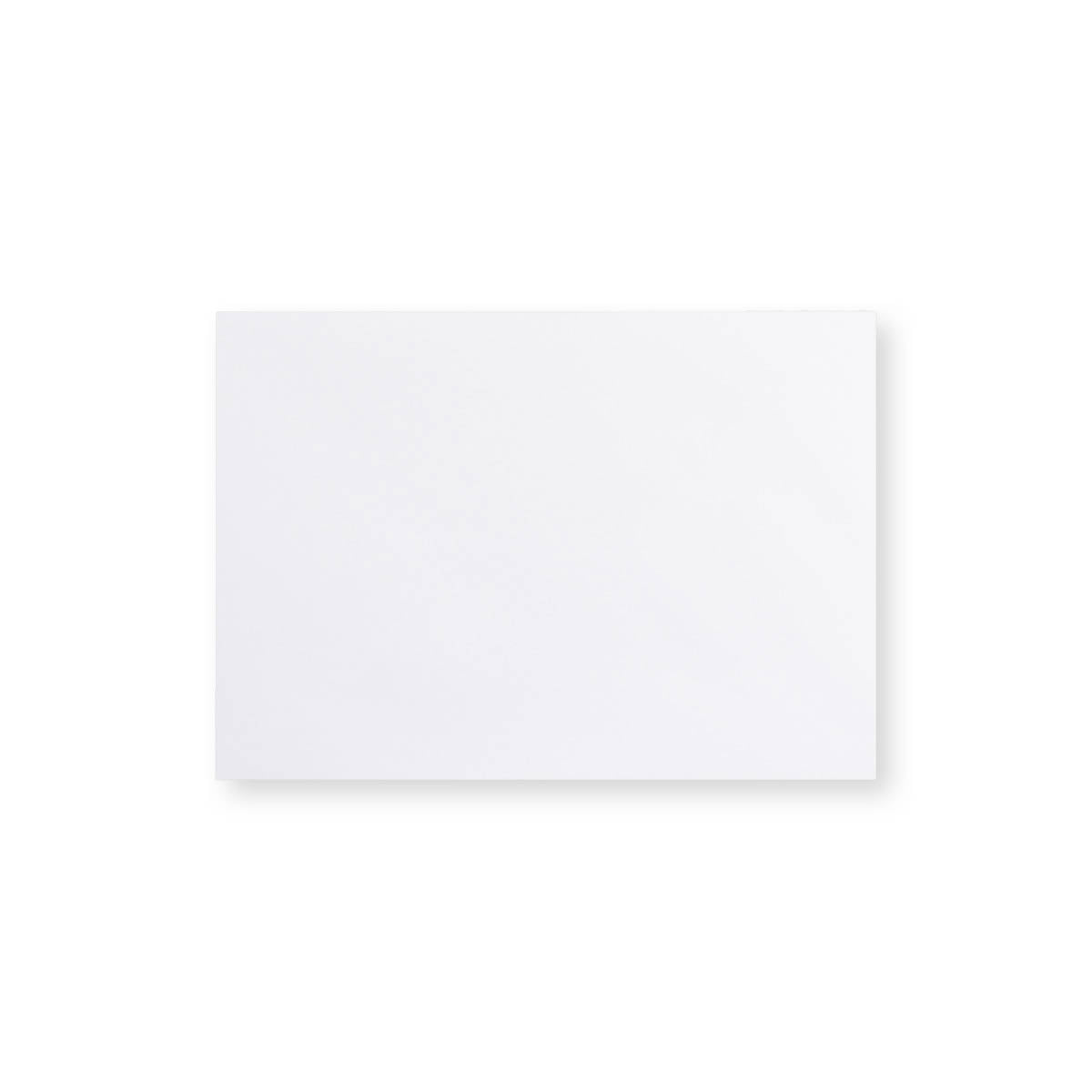 Weißer Briefumschlag - Diamant-Klappe 125x175 mm