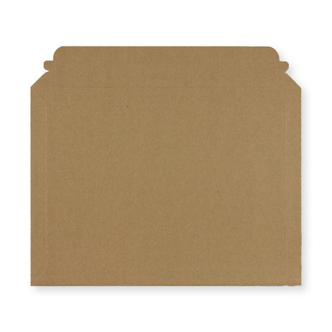 Manila Brown Peel & Seal Rigid Board Mailers Envelope (234 x 334mm)
