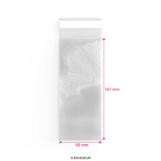 Zellophan-Beutel ohne Kopflasche