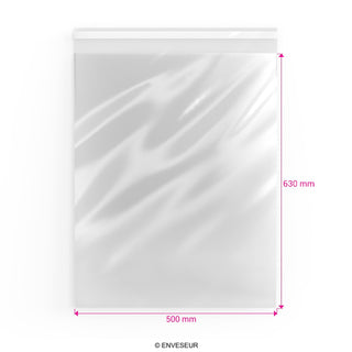 Zellophan-Beutel ohne Kopflasche