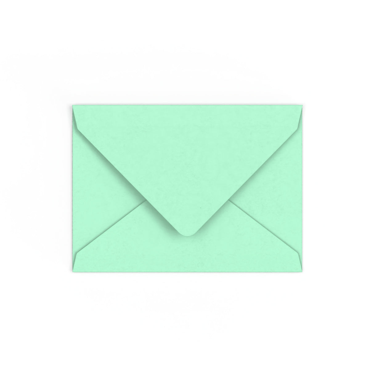 Jadegrüner Umschlag 82x113 mm (DIN C7)