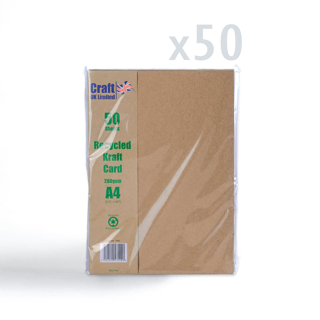 Kraftkarton 280 g/m², Packung