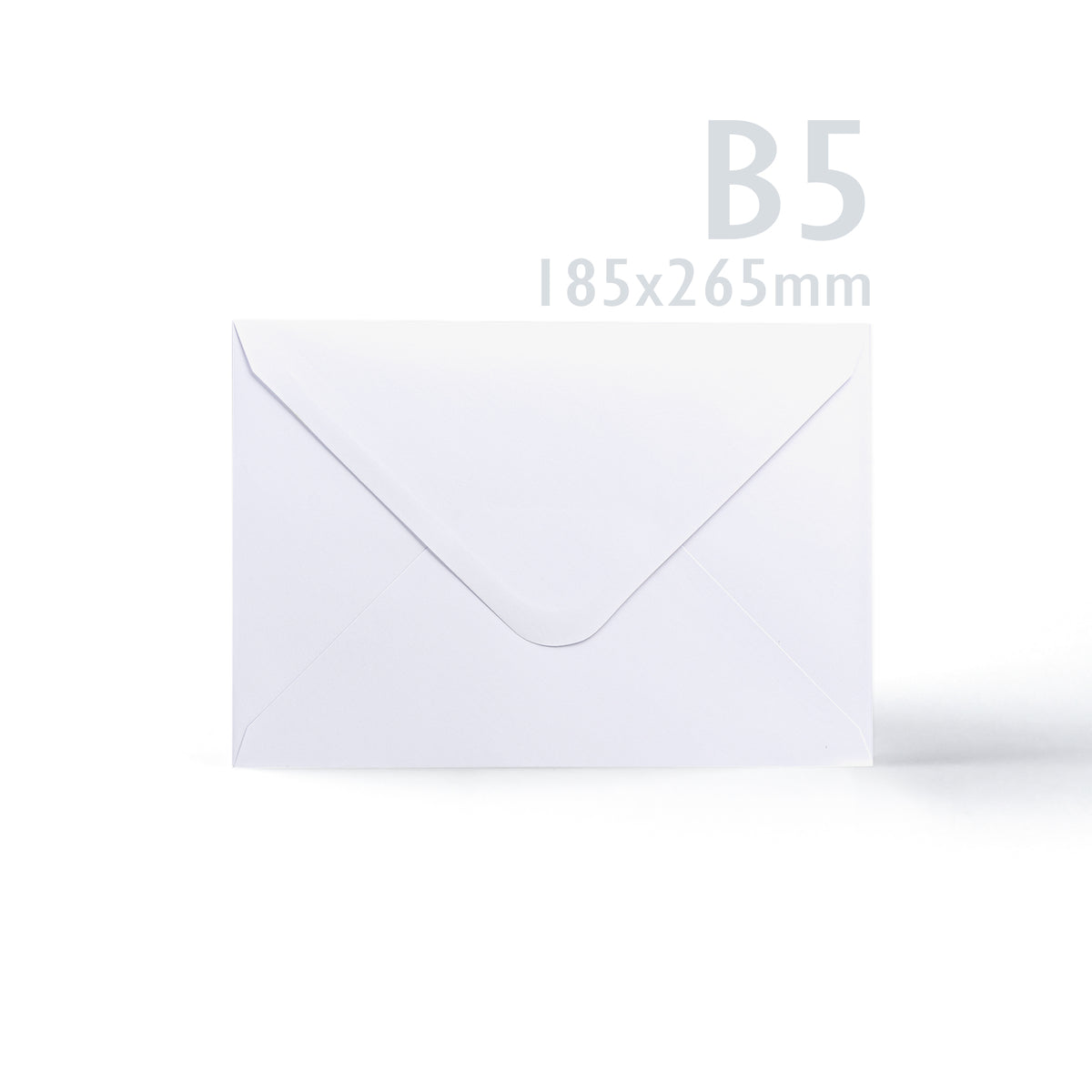 Glattweiße Karten 300 g/m² und Kuverts 100g/m² – Packung
