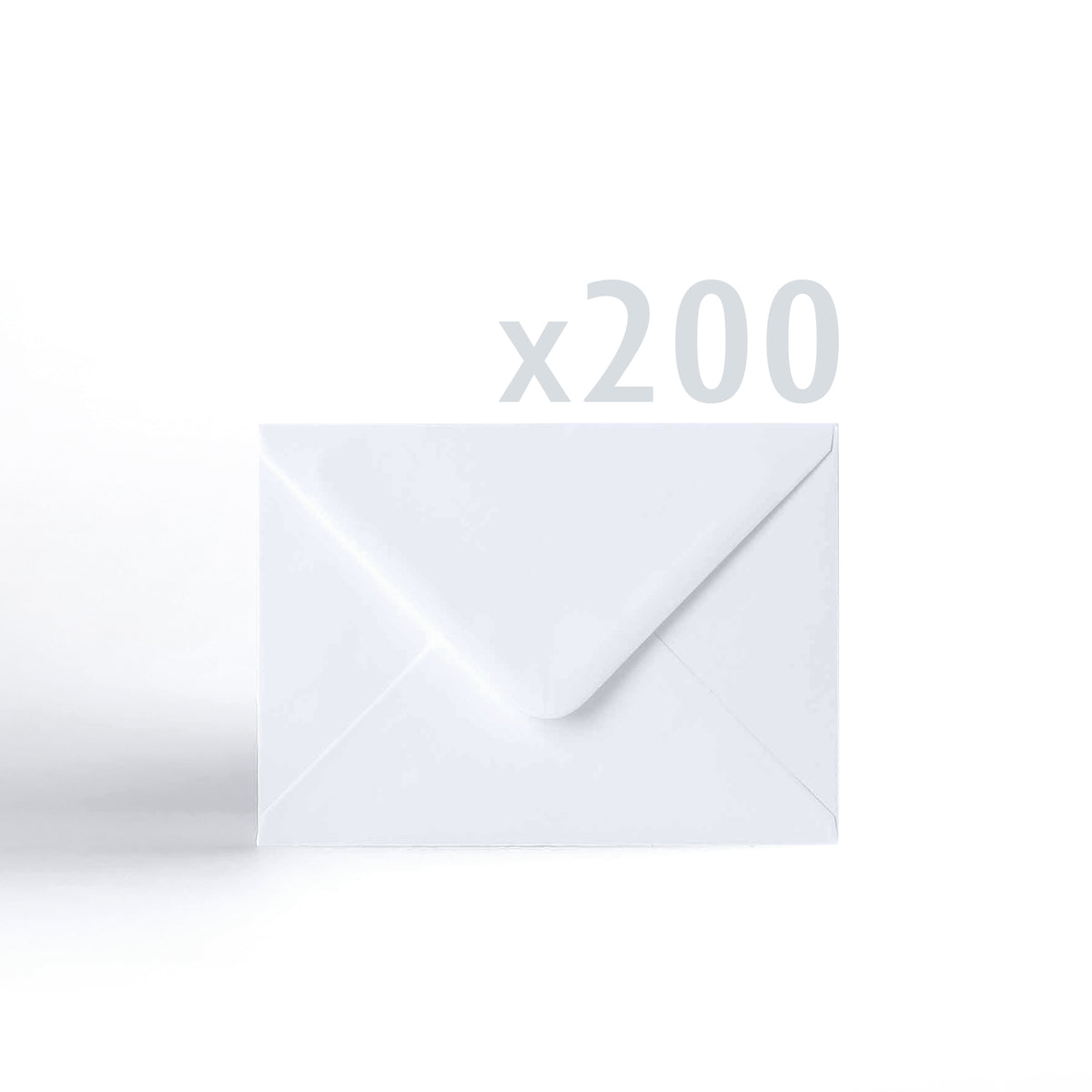 Weiße Umschläge 100 g/m² Pack mit 200 Stück