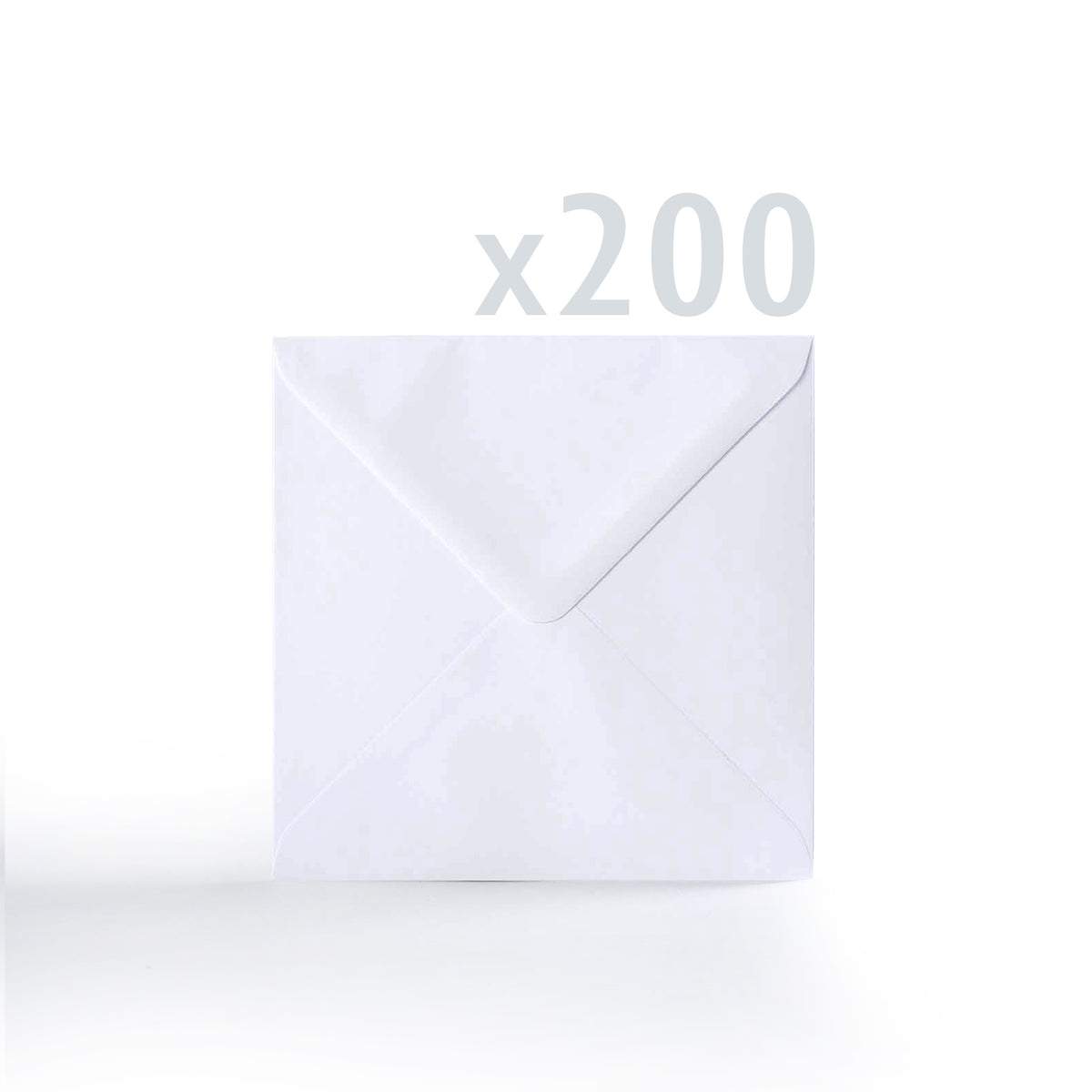 Weiße Umschläge 100 g/m² Pack mit 200 Stück