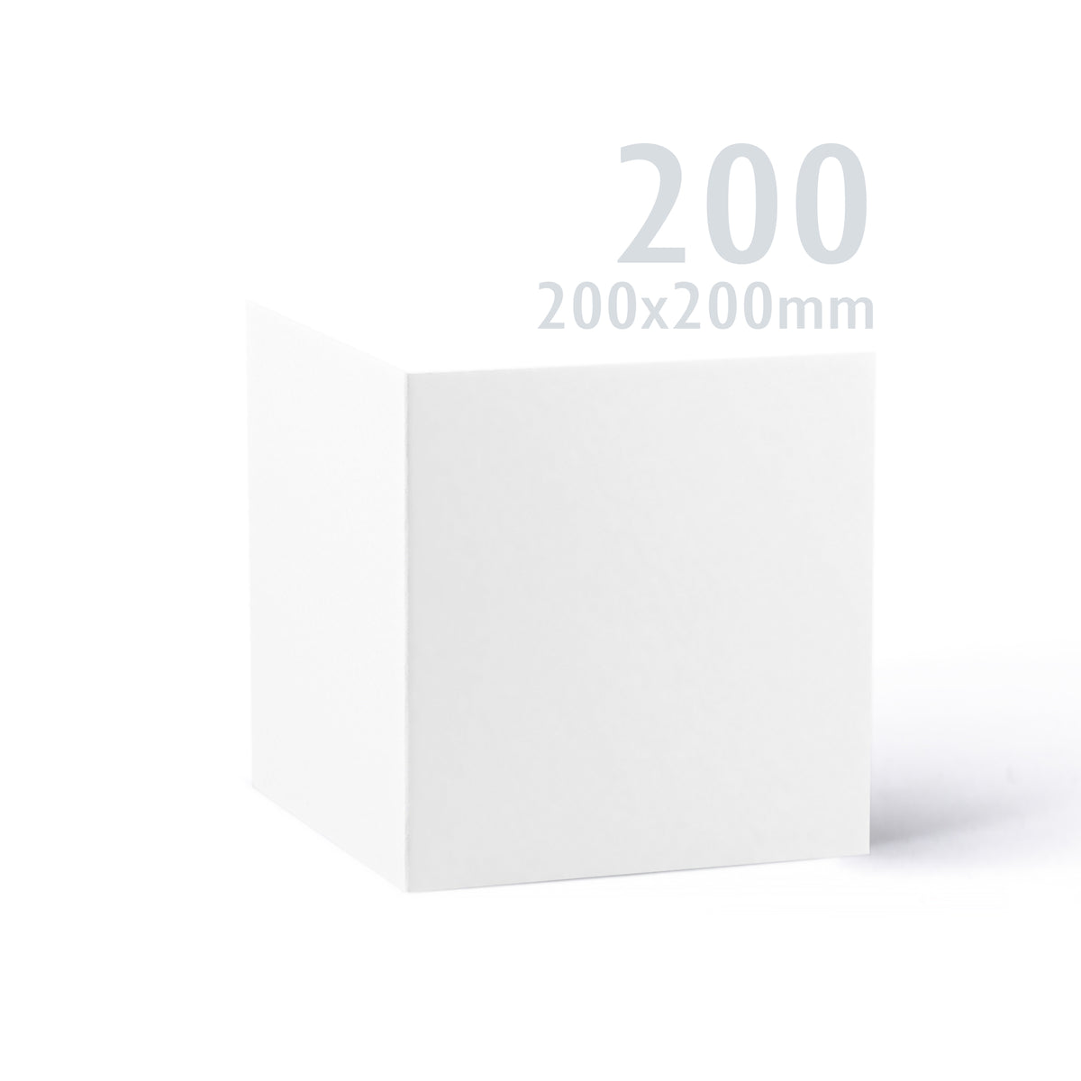 Glattweiße Karten 300 g/m² und Kuverts 100g/m² – Packung