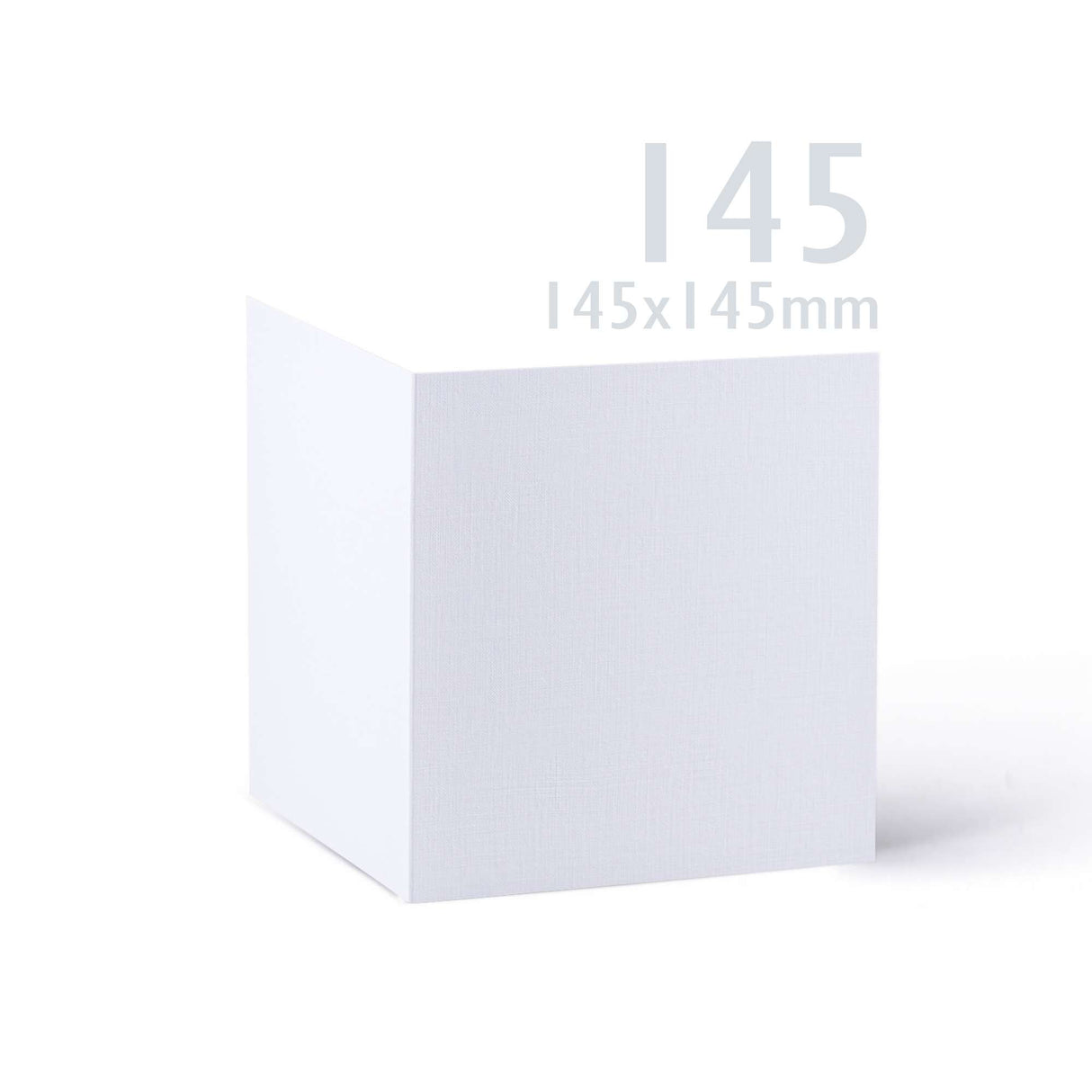 Karten und Briefumschläge mit Leinenstruktur – Packung