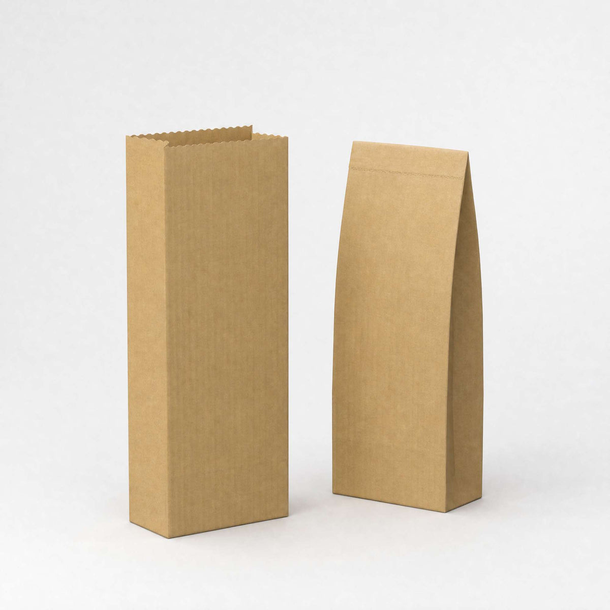Kraftpapiertüten für Lebensmittel