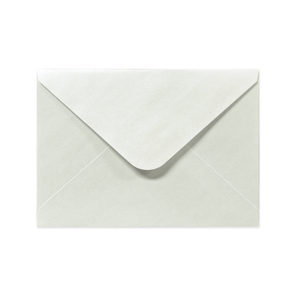 Austernfarbener Briefumschlag - Diamant-Klappe 125x175 mm (B6)