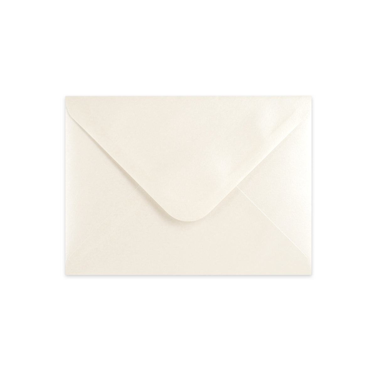 Austernfarbener Briefumschlag - Diamant-Klappe 133x184 mm