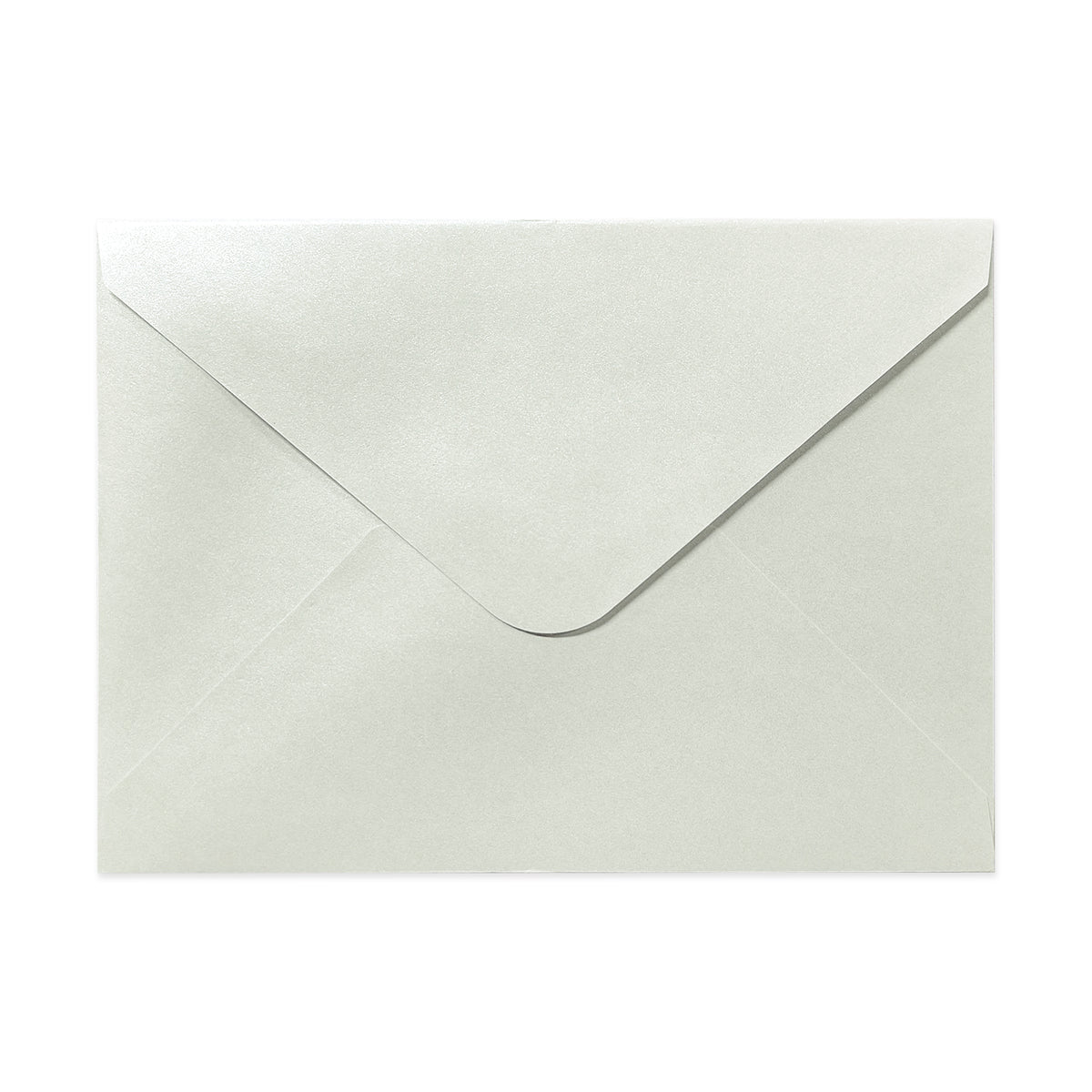 Austernfarbener Briefumschlag - Diamant-Klappe 133x184 mm