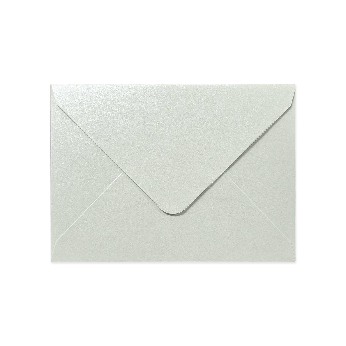 Austernfarbener Briefumschlag - Diamant-Klappe 82x113 mm (DIN C7)