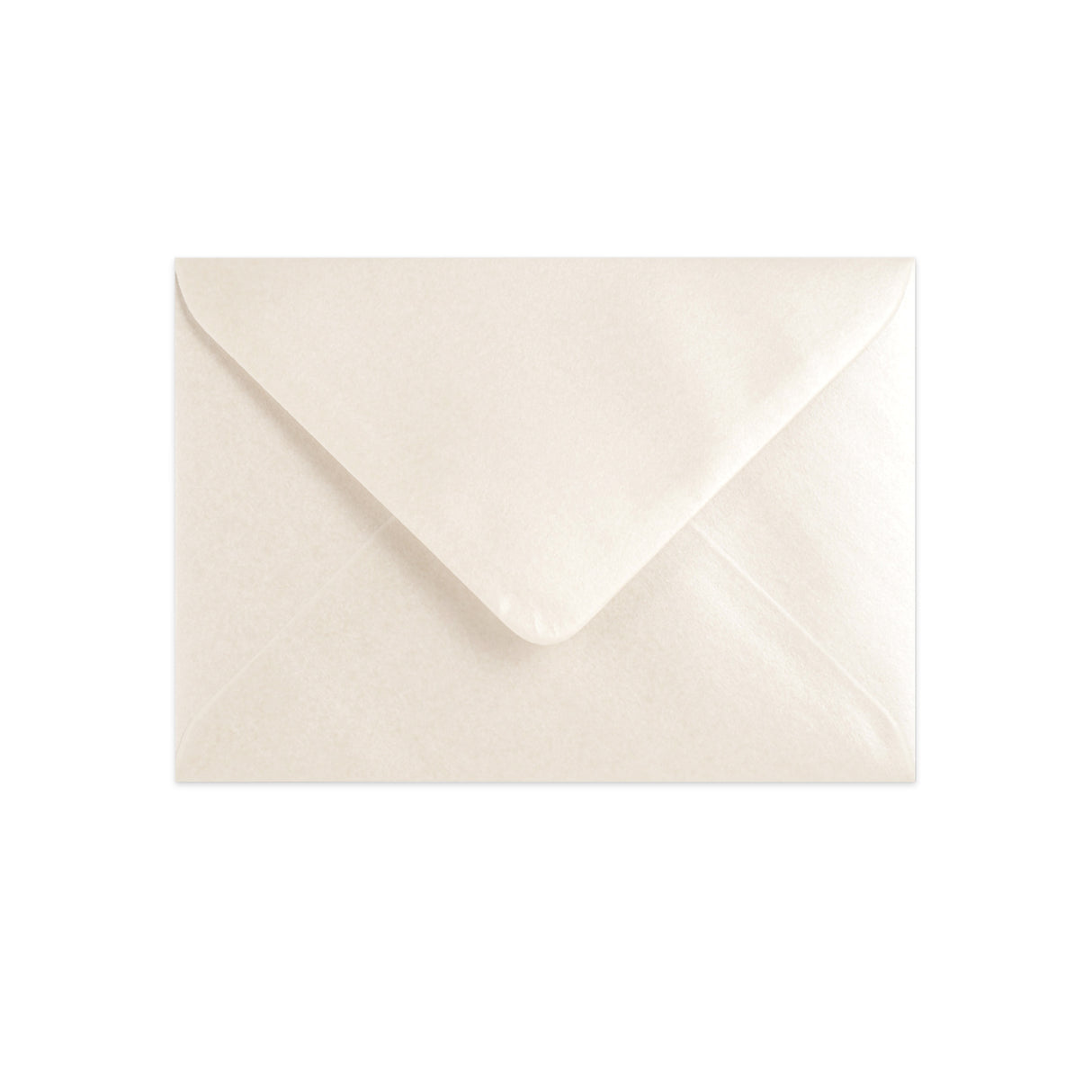 Austernfarbener Briefumschlag - Diamant-Klappe 114x162 mm (DIN C6)