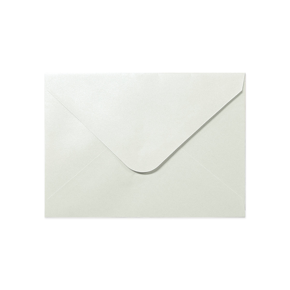 Austernfarbener Briefumschlag - Diamant-Klappe 114x162 mm (DIN C6)
