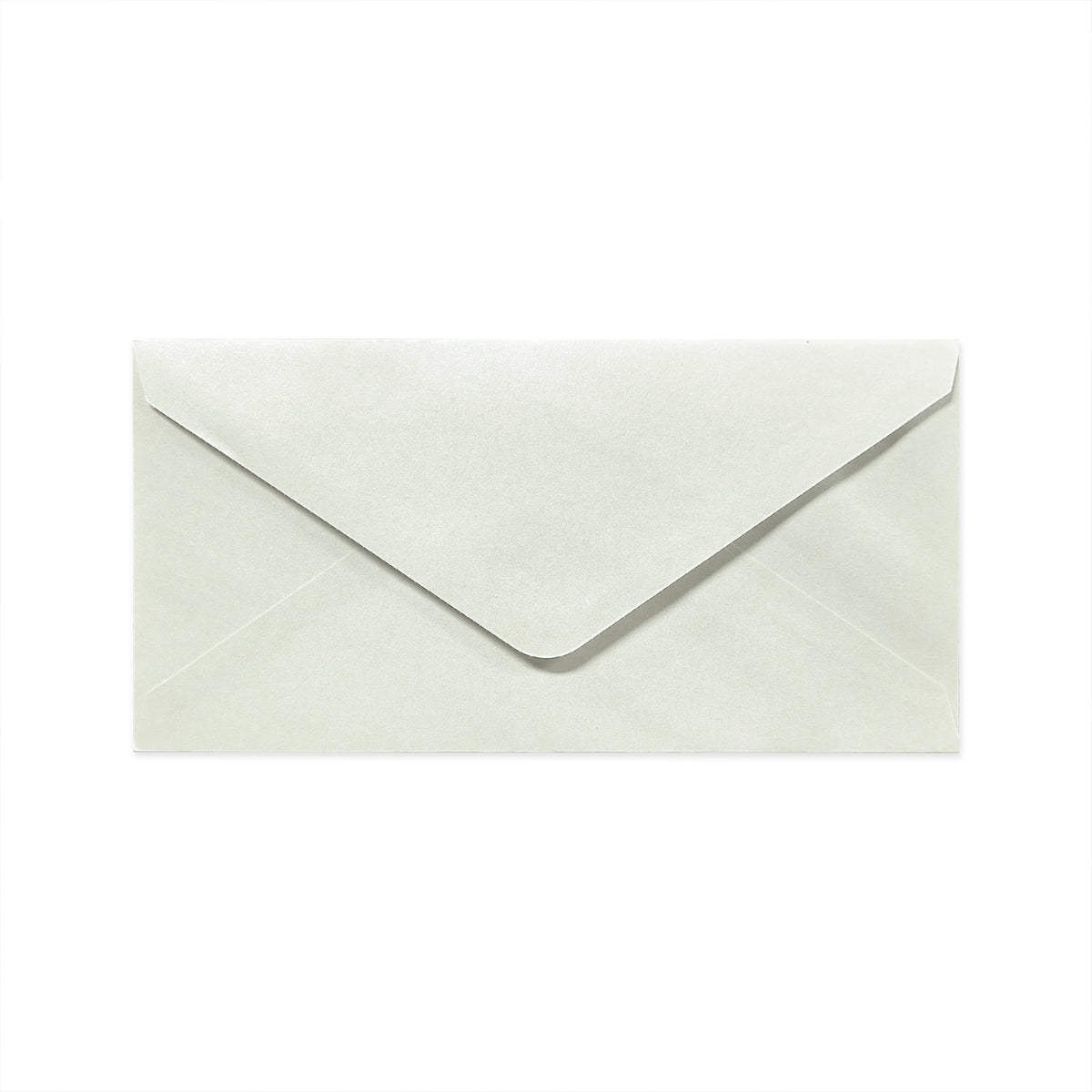 Austernfarbener Briefumschlag - Diamant-Klappe 110x220 mm (DL)