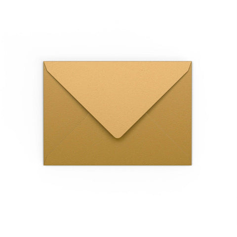 C6 Gold Gummed V-Flap Greetings Envelope (114 x 162mm)