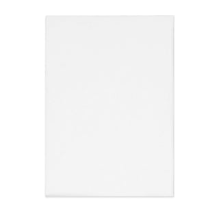 Weiße Papprückwandtasche 162x114 mm (C6)