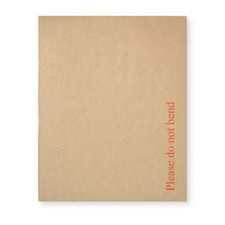 Manila Papprückwandtasche - mit Aufdruck 267x216 mm