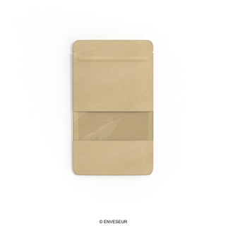 Doypack-Beutel Lebensmittel mit Fenster