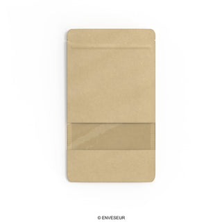 Doypack-Beutel Lebensmittel mit Fenster