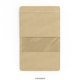 Doypack-Beutel Lebensmittel mit Fenster