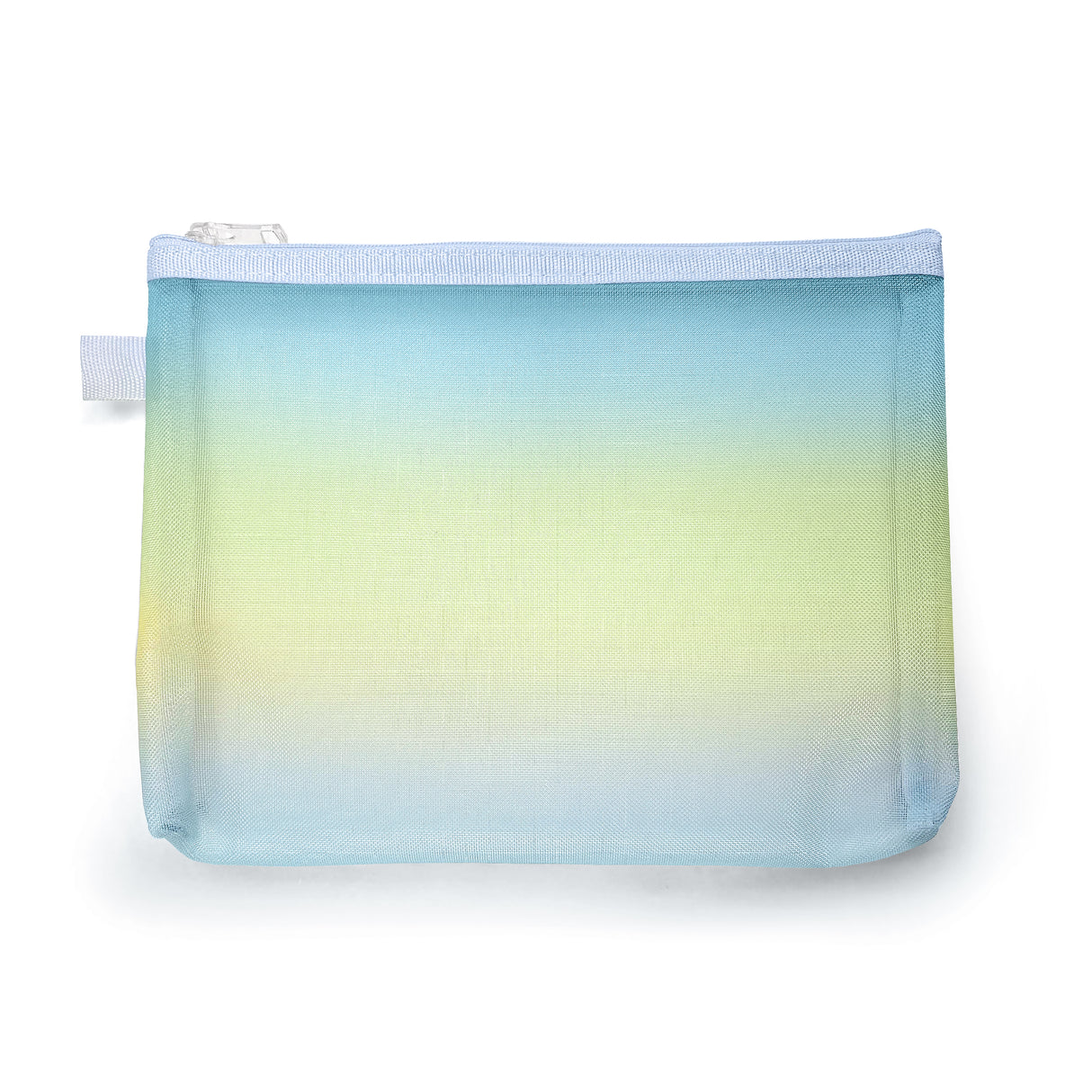 Nylon-Netztasche mit Farbverlauf und Reißverschluss
