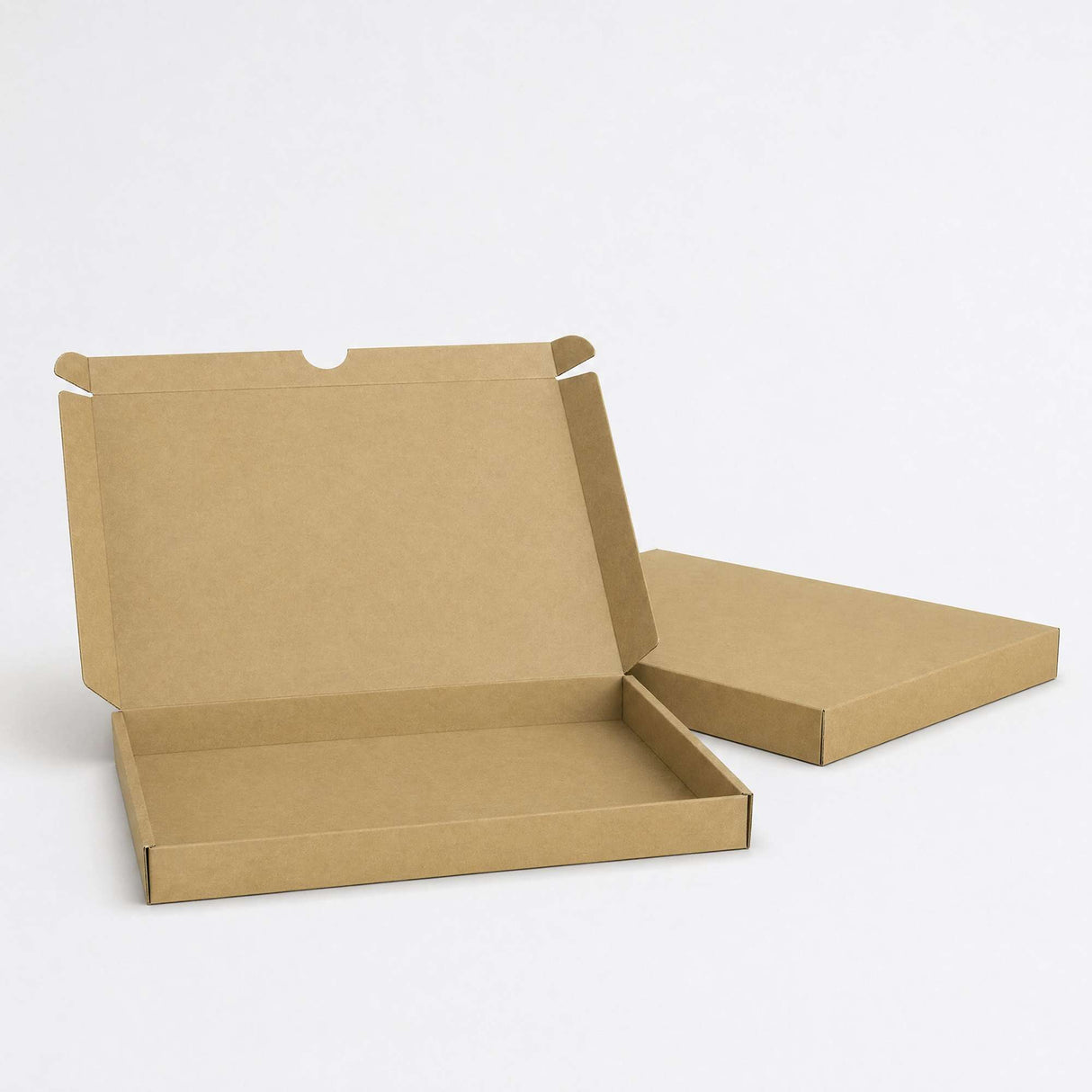 Einfache Postkartons