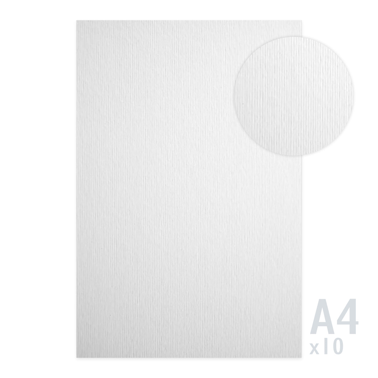 Leinenstrukturpapier 215g/m² - 10 A4 Blatt