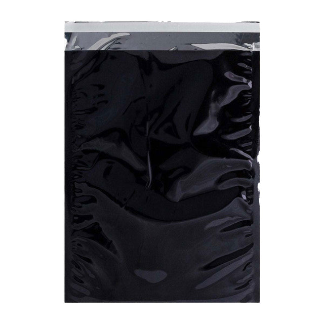 Metallic Finish Foil Bags Black 450 x 320 mm (C3)