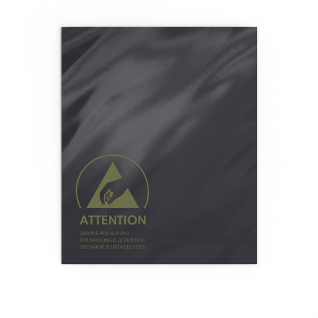 Black Anti-Static ESD Grip Seal Bags 254 x 305 mm