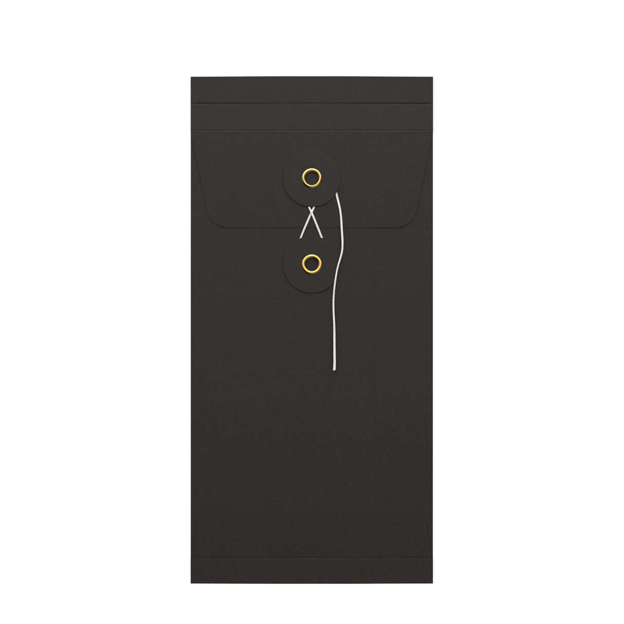 Faltentaschen mit Bindfadenverschluss