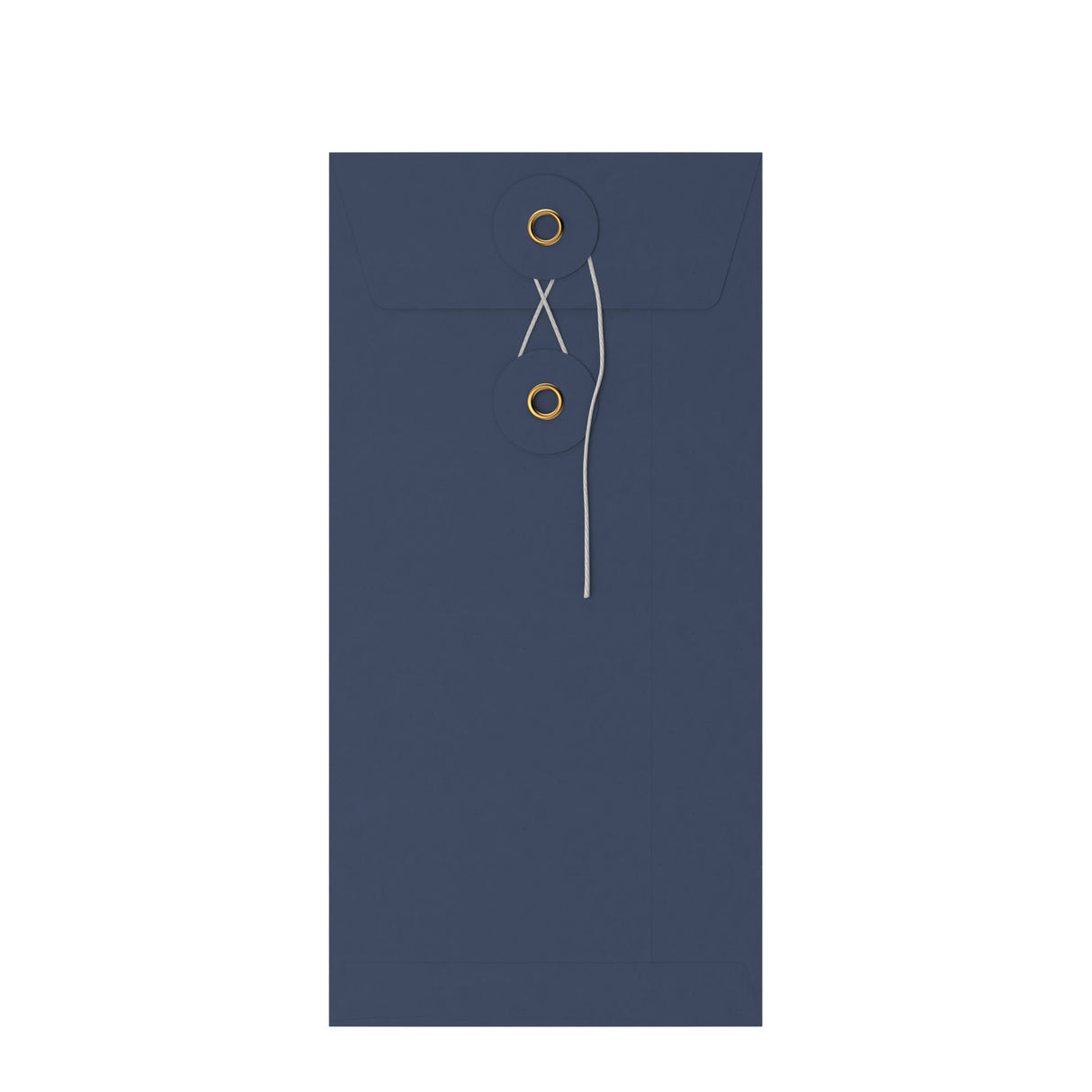 Farbige Briefumschläge mit Kordel- und Scheibenverschlus