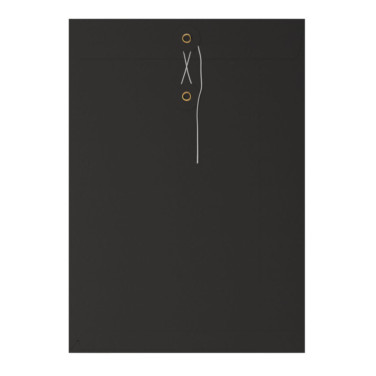 Farbige Briefumschläge mit Kordel- und Scheibenverschlus