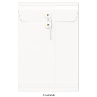 Faltentaschen mit Bindfadenverschluss