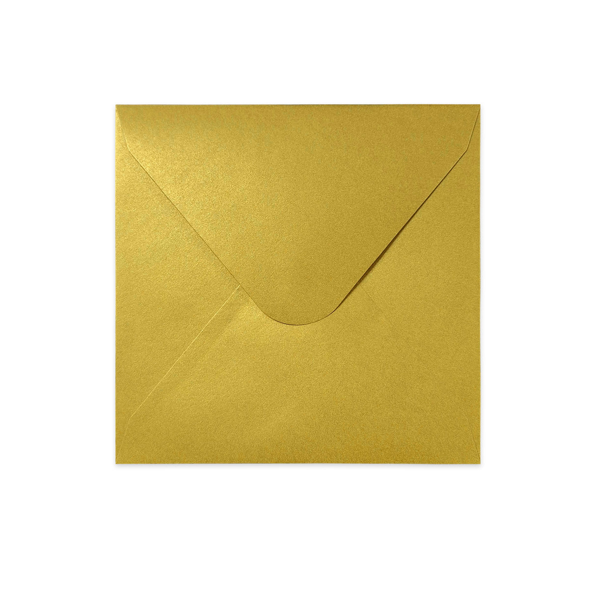 155X155MM - Metallic Goldener Briefumschlag 120g