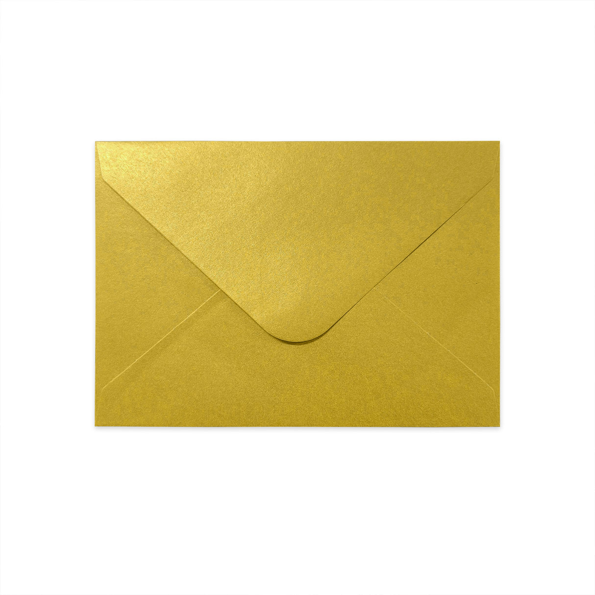 DIN C6 114x162mm - Metallic Goldener Briefumschlag 120g