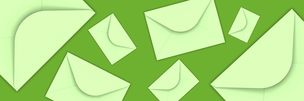 Umschläge mit runder Klappe