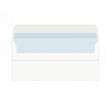 DIN Lang Weißer Briefumschlag mit Innendruck 100GSM (110 x 220mm)