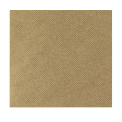 Gerippter Kraftpapier-Briefumschlag 155x155 mm