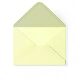 Briefumschlag Elfenbein gehämmert 125 x 175 mm