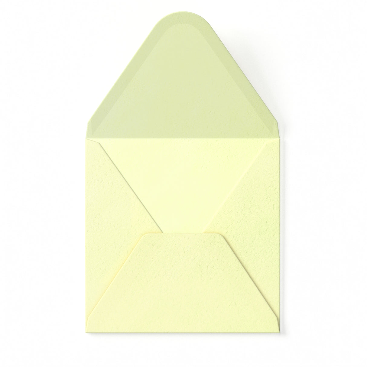 Briefumschlag Elfenbein gehämmert 130 x 130 mm