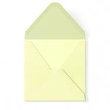 Briefumschlag Elfenbein gehämmert 155x155 mm