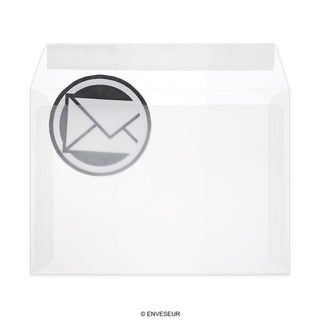 Farbige Transparente Kuverts