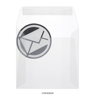 Farbige Transparente Kuverts